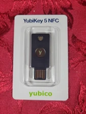 Yubico: YUBIKEY 5 - NFC Two Factor Authentication USB & NFC Security Key