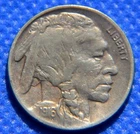 1916-P  Buffalo Nickel - Circulated Nice Toning -  #N151