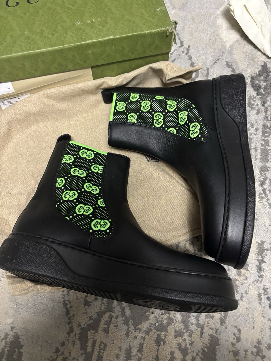 NEW AUTHENTIC GUCCI GG ELASTIC CHELSEA BOOT  display picture 1