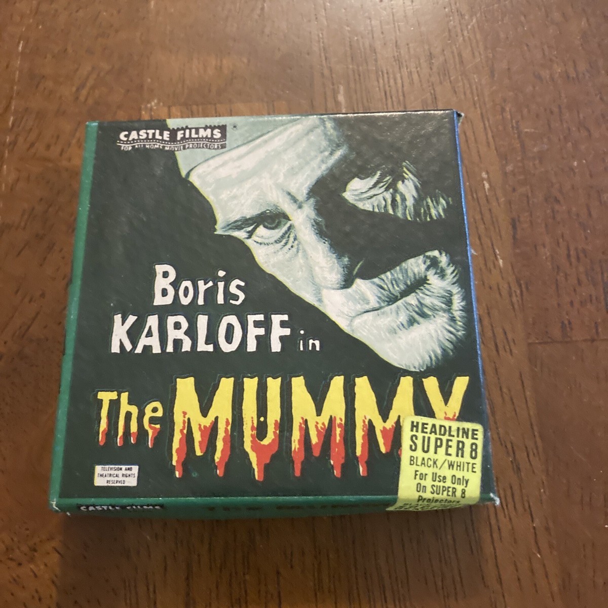 Vintage Castle Films #1021 THE MUMMY 8MM Boris Karloff Super Eight Film