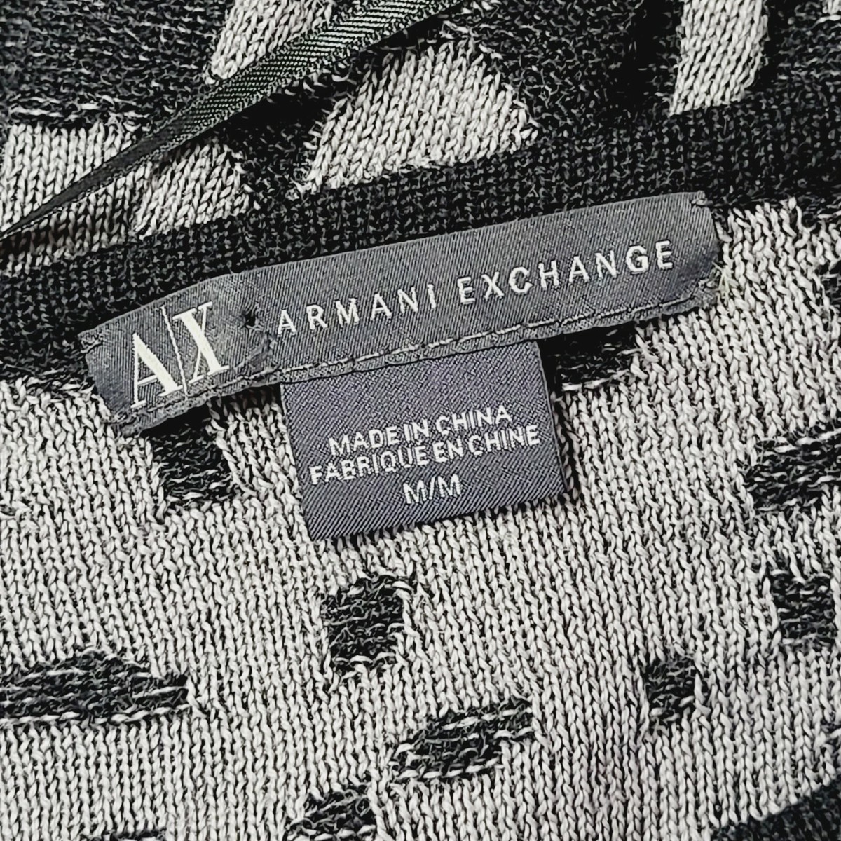 armani exchange grey dress WOMEN'S ARMANI EXCHANGE DRESS GRAY/BLACK COLOR SIZE 4