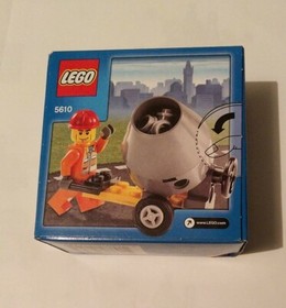 LEGO 5610 Builder, new, in unopened original box, dent at bottom left of box