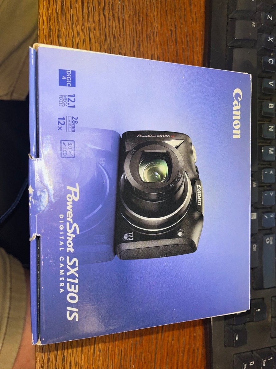 Canon PowerShot SX130 IS Digital Camera Black