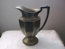 Vintage The Hoffman Mfg Co Shefield Quality W.M. Mounts 10” Water Pitcher