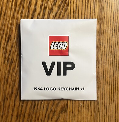 LEGO VIP Reward 1964 Retro Keychain Limited Brand New In Package 5007091  
