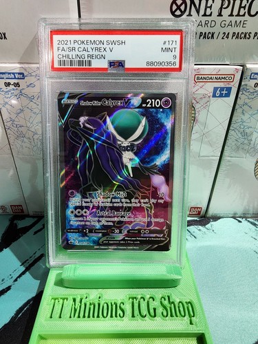 Shadow Rider Calyrex V graded PSA 9 for sale on eBay