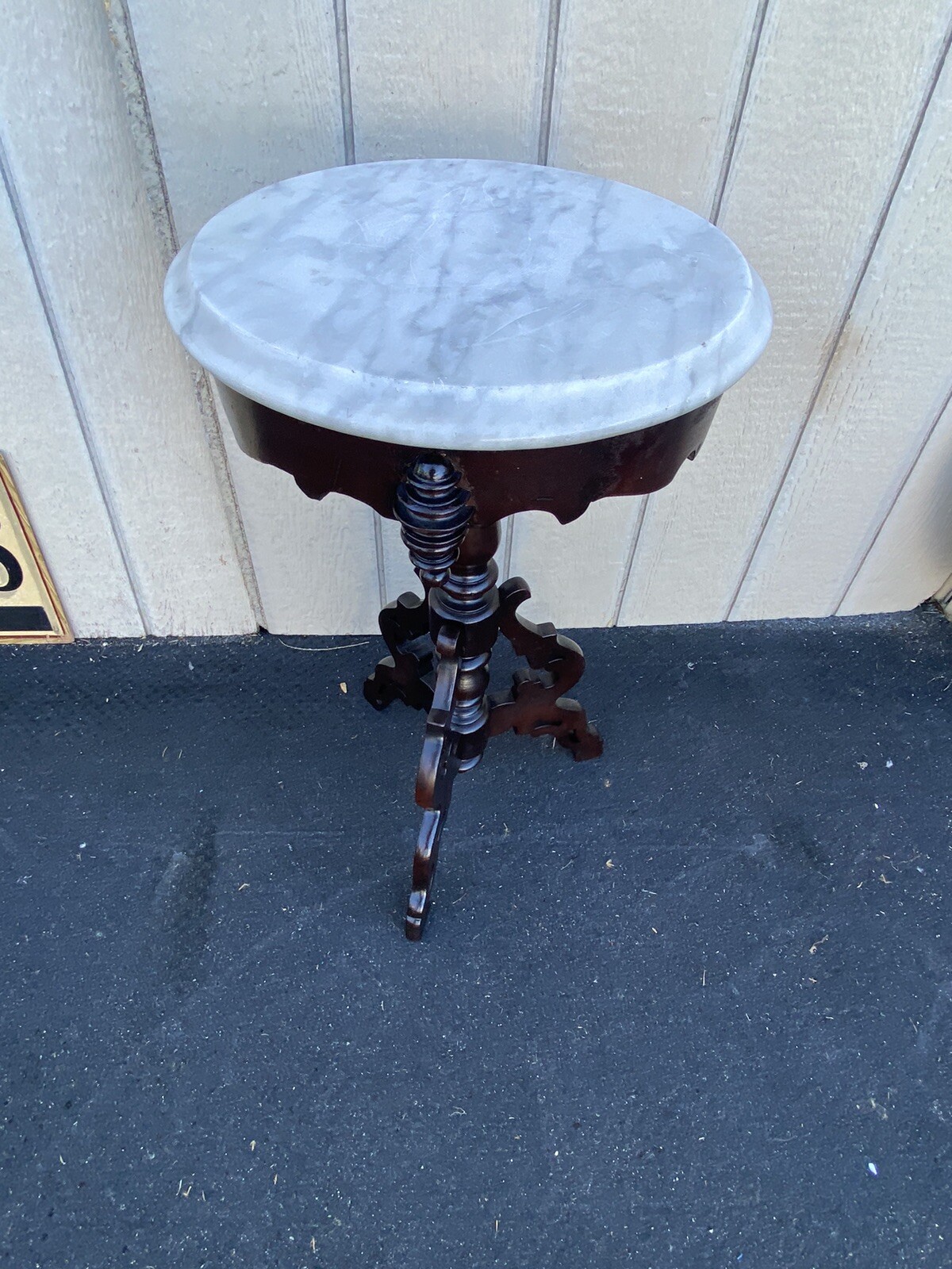 00001 Antique Victorian Lamp Table Stand eBay