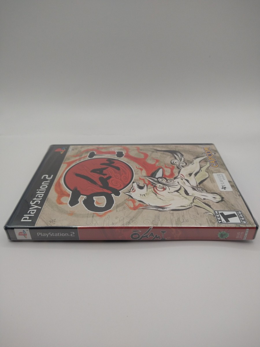 Okami (PS2) PlayStation 2 (Capcom, Sony) Black Label, Rare Near