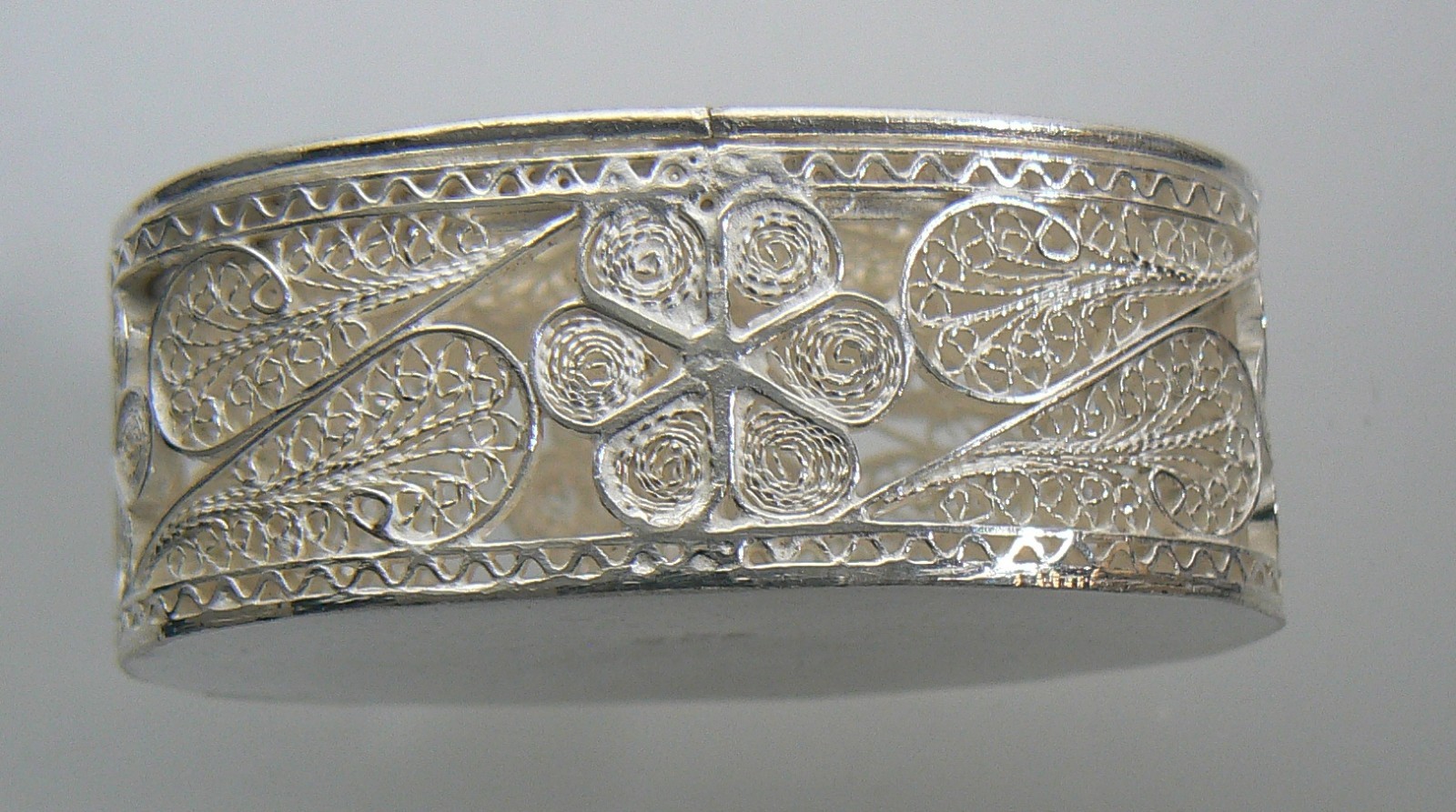 STERLING SILVER 925 LARGE OVAL FILIGREE PILL BOX eBay