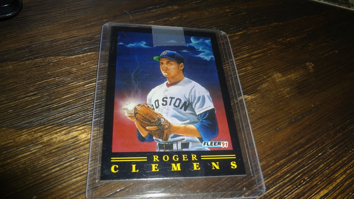 1991 FLEER #9 OF 12 ROGER CLEMENS BASEBALL CARD | eBay