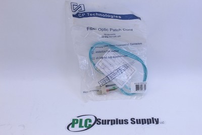 CP Technologies SC2-02-10GIG-AQ Fiber Optic Patch Cord New in Bag
