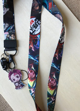 Anime De-mon Slayer Kimets Tanjiro Kamad Series phone ID Badge Holder Lanyard