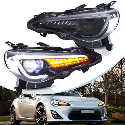 Paar VLAND LED Scheinwerfer für 2012 20 Toyota GT86 2013-19 Subaru BRZ Scion FRS