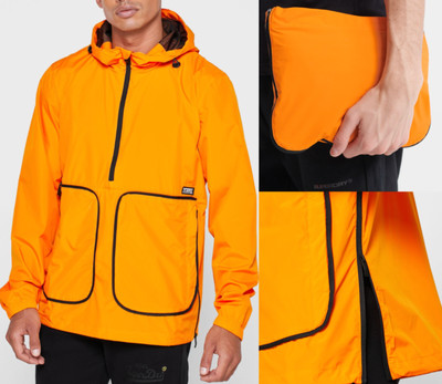 overhead rain jacket