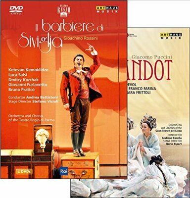 Gioacchino Rossini / Giacomo Puccini - Il Barbiere Di Siviglia / Turandot DVD