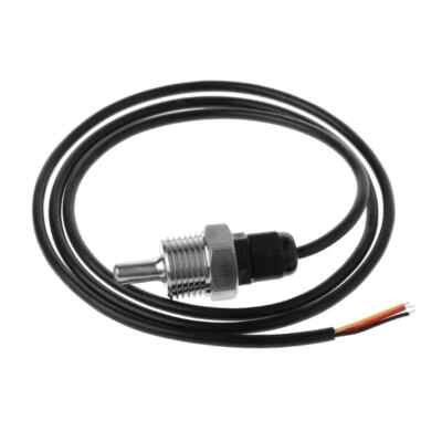 Digital Temperature Sensor Thread Probe 3 Core Cable DS18B20 G1/2'' 8mm SUS304
