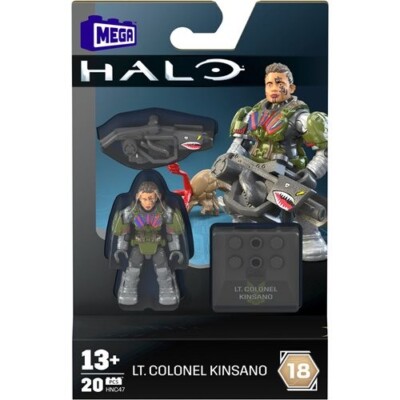 Mega Construx Halo LT Colonel Kinsano Series 18, Mega Bloks.