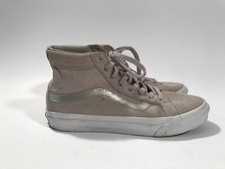 Vans Unisex High Tops Beige Suede Mens 5, Womens 6.5M