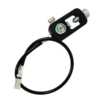 #ad #ad 3000Psi 8mm SMACO Scuba Diving Tank Refill Adapter With 4500Psi Pressure Gage $55.00