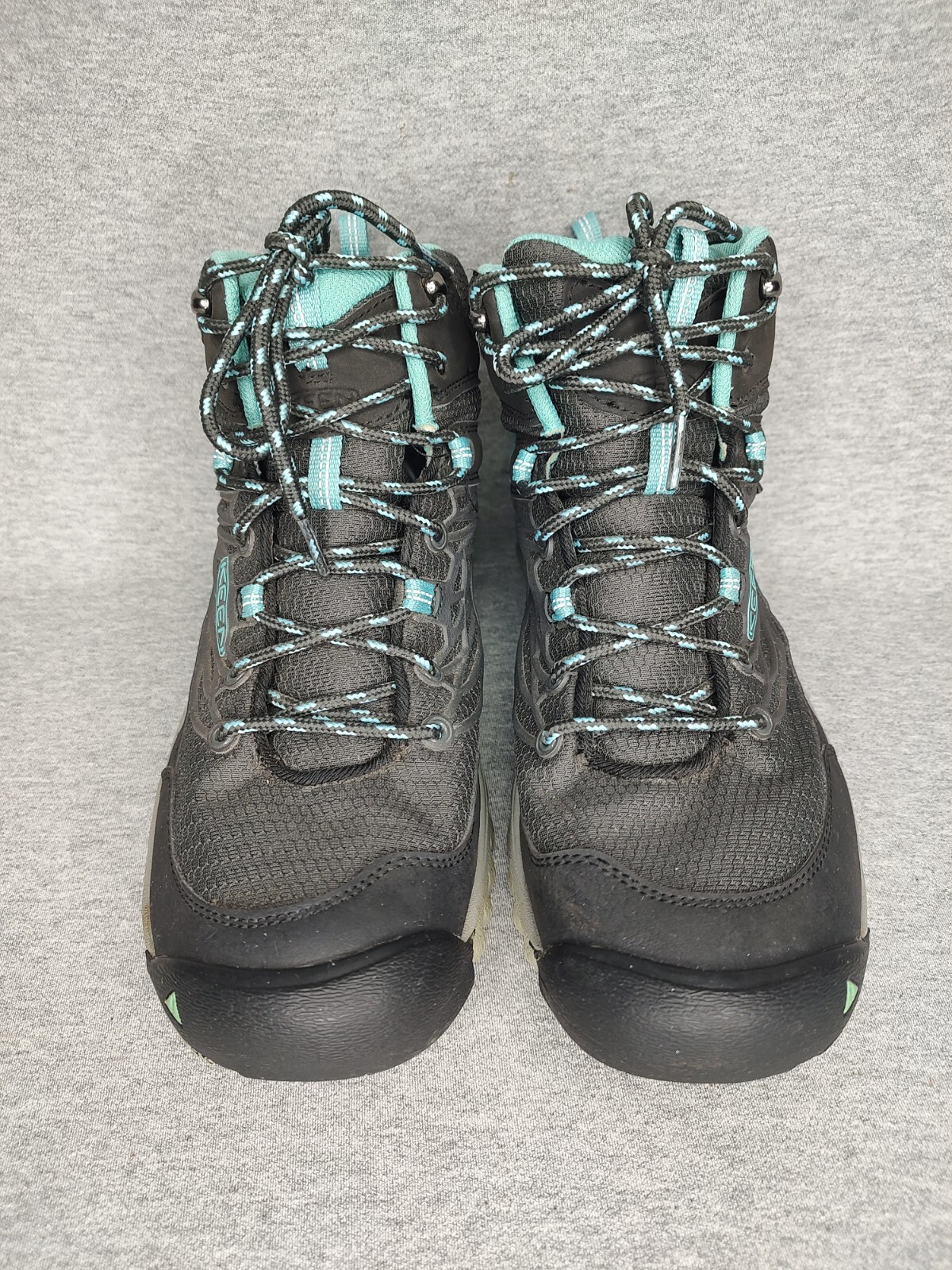 Stivali da trekking KEEN Saltzman impermeabili medi Keen Dry grigi da donna taglia 11