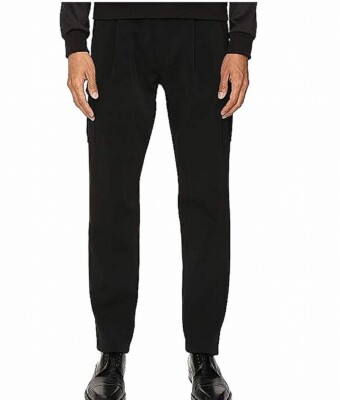 NWT Men Versace Collection Black Casual Cargo Pants 46 EU Made in Italy MRP $650