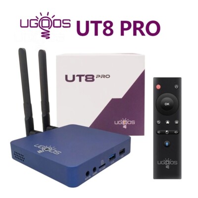 Ugoos UT8 Pro TV BOX Android 11 Smart TV Box RK3568 DDR4 8GB 64GB Wifi 1000M