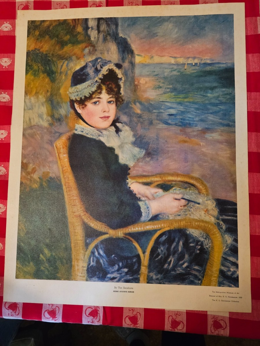 By The Seashore (Pierre Auguste Renoir) The Metropolitan Museum of