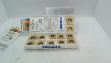 (12 Inserts) SECO CCMT120404-F1 TS2000, CCMT431-F1 TS2000 Turning Insert: CCMT 4