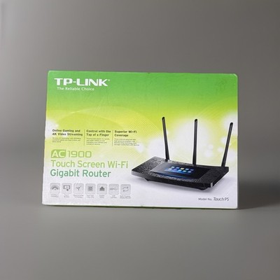 TP-LINK Touch P5 AC1900 Dual-Band Touchscreen Gigabit Wi Fi Router 4-Port