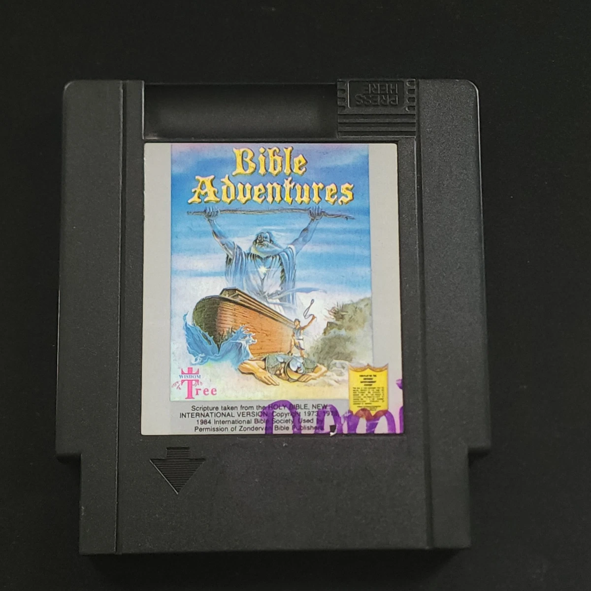 Nintendo NES Video Games Bible Adventures for sale | eBay