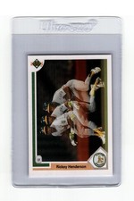 1991 Upper Deck #444 Rickey Henderson
