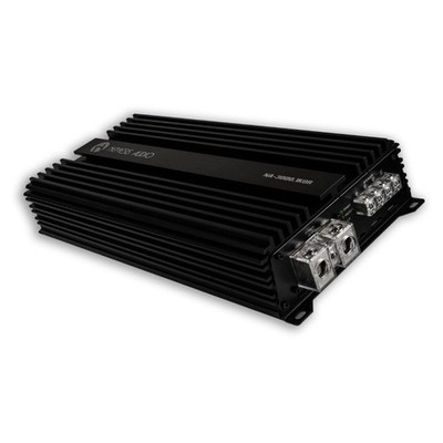 Korean Series 6000W Max Power, Class-D Mono Subwoofer Car Amplifier with Remote