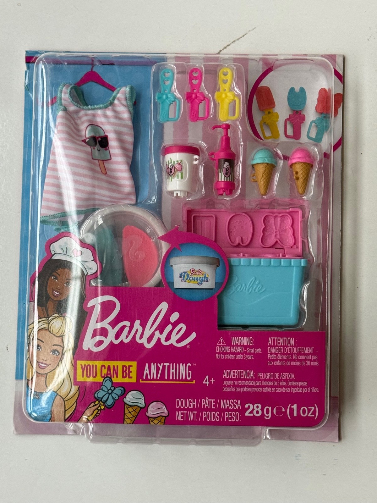 Barbie Cooking & Baking Accessory Pack Ice Cream Pieces New Factory Sealed OOP
