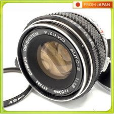 Olympus OM-System F.Zuiko Auto-S 50mm F1.8 Lens OM Mount From Japan Ship Free