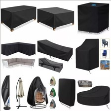Cubierta de mesa de jardín funda protectora muebles de jardín lona de cubierta conjunto impermeable