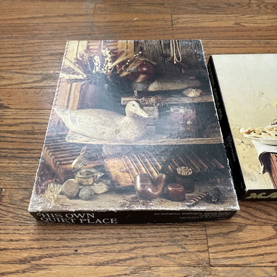 Vintage Springbok & Freelance Jigsaw Puzzles - 1 Complete & 1 Unknown - Image 2 of 4