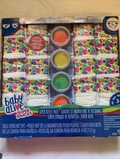 Baby Alive Hasbro Doll Super Snacks 18 Diaper and 4 Snack Food Refill Pack BT1