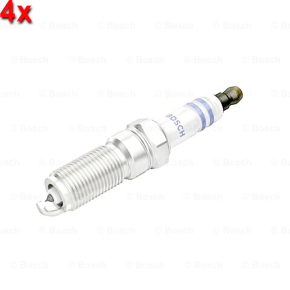 BOSCH 4x Spark Plug For BUICK CADILLAC Cts CHEVROLET GMC HOLDEN 00-18 0242236591