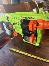 Nerf Zombie Strike Doominator Dominator Dart Gun Blaster Zombie Blaster Green Y1