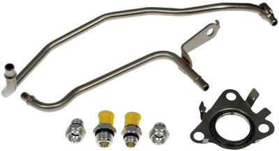 Ford Lincoln Turbocharger Coolant Line Stainless Steel Complete Kit 2011 2021