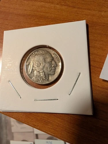 1929 S San Francisco Buffalo Nickel Full Date Full Horn