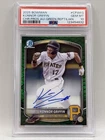 2025 Bowman Chrome Konnor Griffin Green Reptilian Refractor Auto #/99 PSA 10