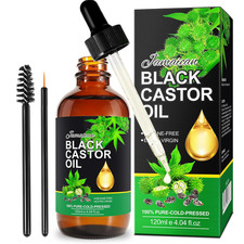 120ml Jamaican Black Castor Oil Pure Natural Hair Skin Scalp Moisturizer