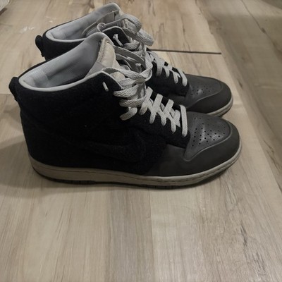Nike Dunk High VT Premium Wool Midnight Fog Men's Size 9.5