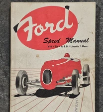 Original 1952 How To Hop Up Guide Hot Rod Ford Merc Flathead V8 Banger scta vtg