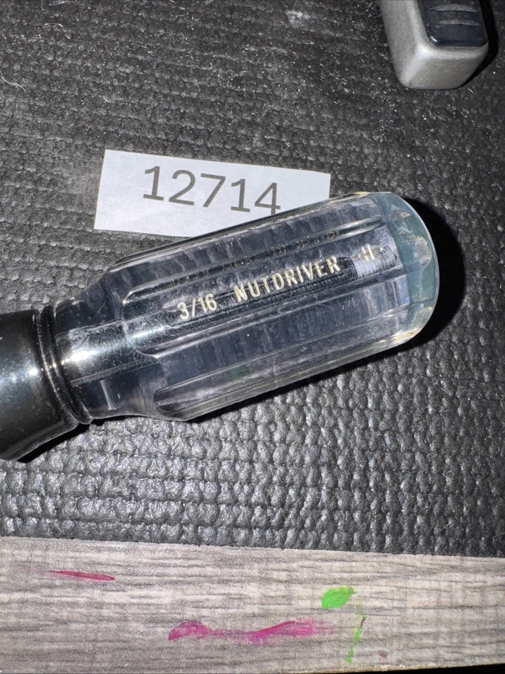 Sears Craftsman USA Nos 41943 3/16” SAE Stubby Nutdriver Nut Driver H Series - Image 2 of 4