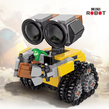 Wall-E Baustein Set 200+ Teile Mini Roboter Modell Bausatz ABS Steckbausteine 6+