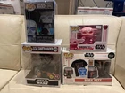 Lot Of 4 Star Wars Funko Pop #493, 523, 516 And Boba Fett