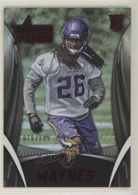 2015 Panini Rookies & Stars Longevity Team Name 79/299 Trae Waynes #116 RC y0i