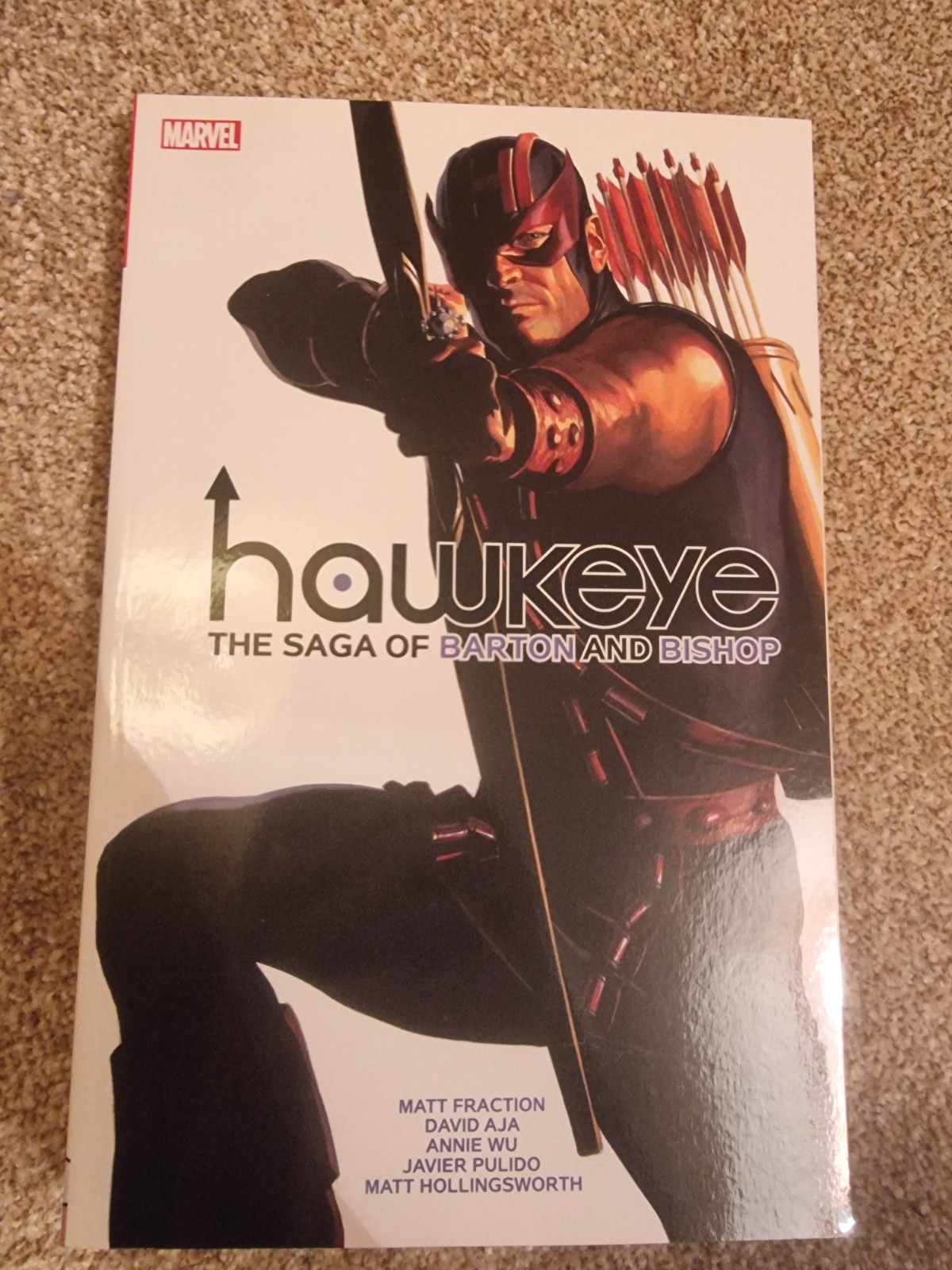 Hawkeye: The Saga Of Barton And Bishop Comic Graphic Novel Marvel